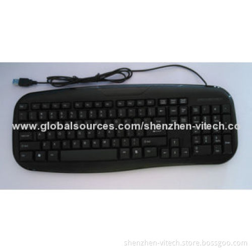 Unique Wired Keyboard, OEM Services Provided, 2.4GHz Connector